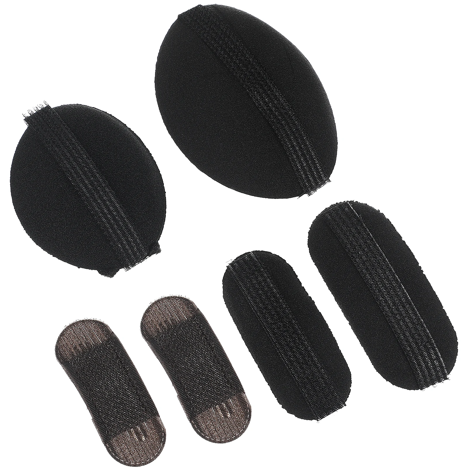 

1 set Hair Pad Heightening Clips for Thin Hair Bump Volume Styling Women Bun Base Lifting Accessories