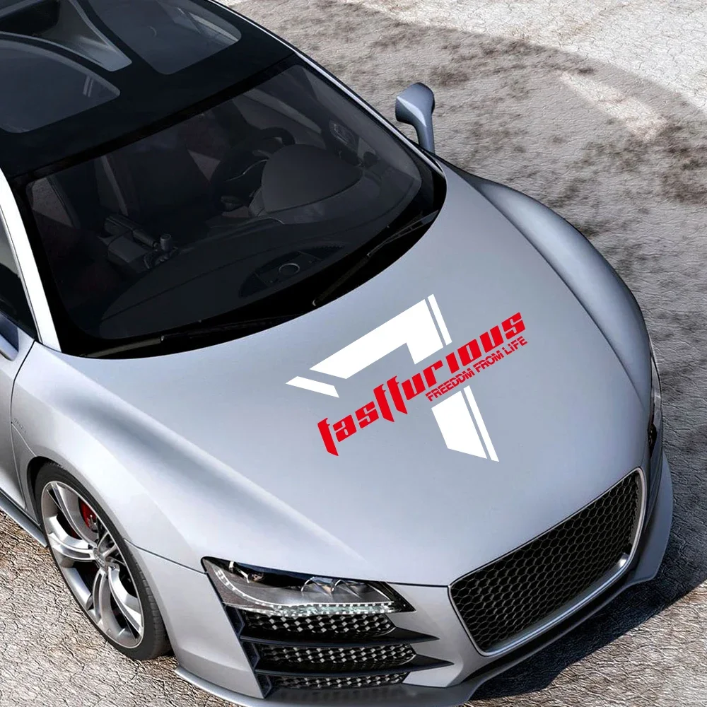 

Speed and Passion 7 Car Stickers Personalized Side Door Modification Stickers Car Decals Alphabet Engine Hood DIY Decoration