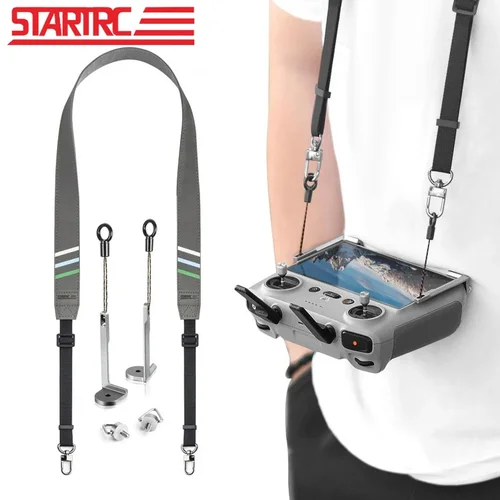 STARTRC-Correa colgante de autoequilibrio, montaje fijo de Metal para DJI RC / RC 2, correa de Control remoto, accesorios de cordón