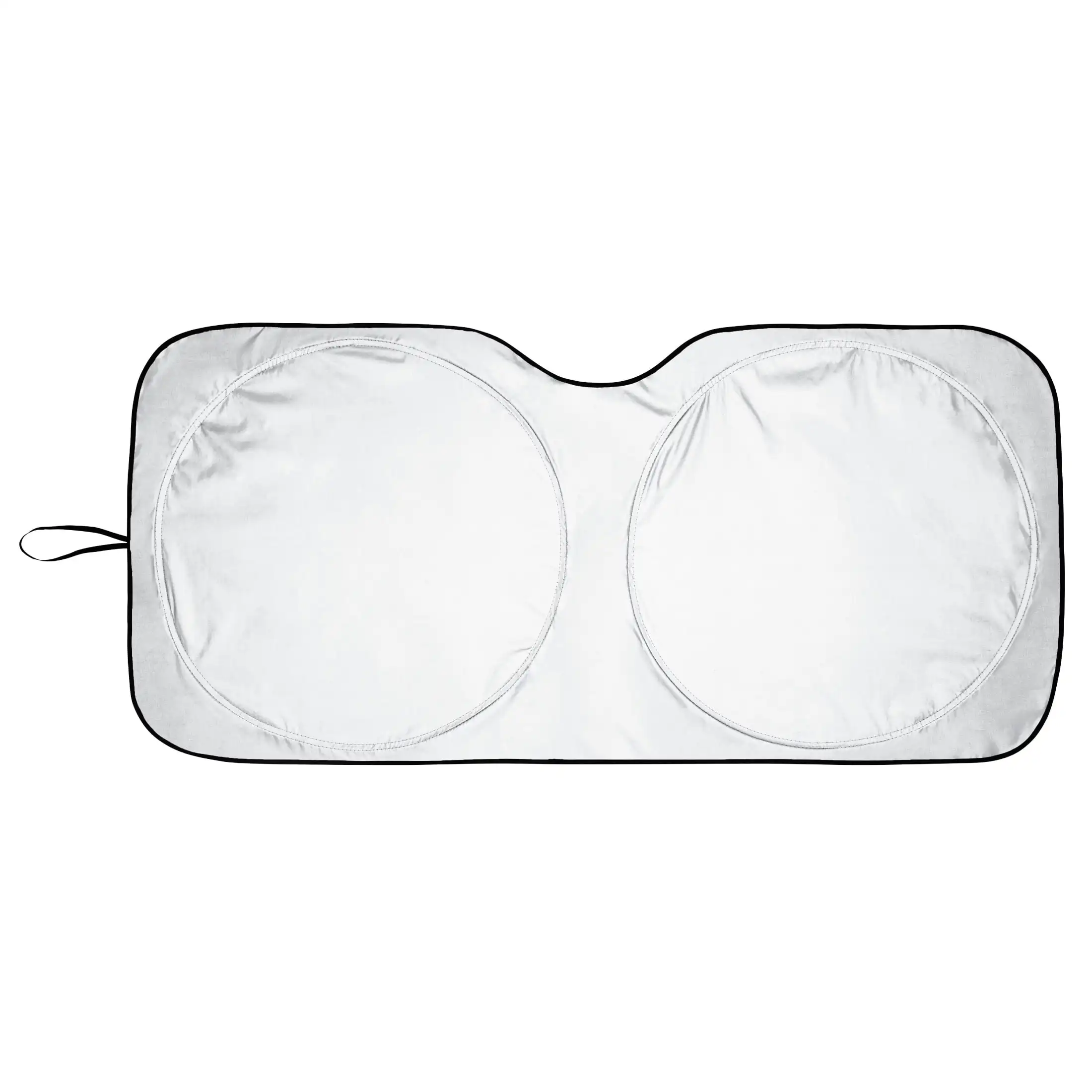 

(2 pack) Double Rings Twist Sun Shade Ultimate Protection for Car 1 Pack, 63"x29.5"