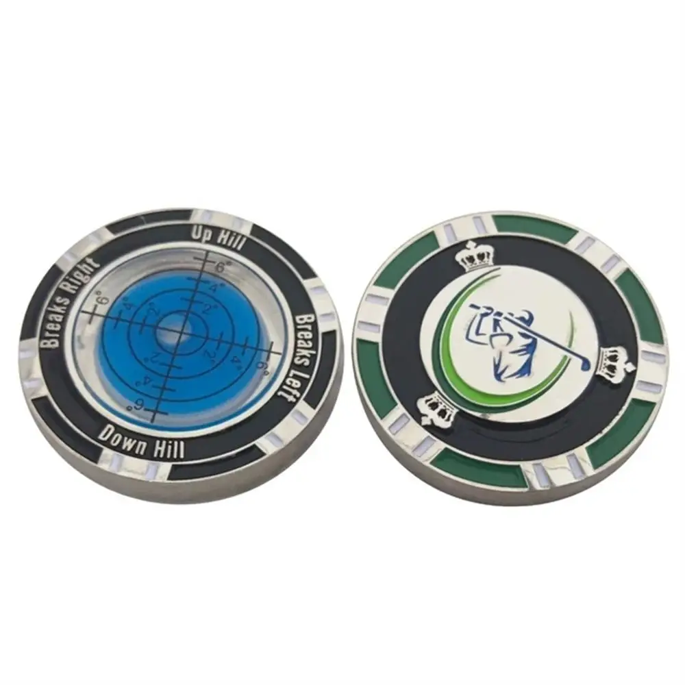 High Precision Golf Tools Leveler Ball Marker Green Reader Golf Slope Meter Training Tool Easily Use Golf Spirit Level