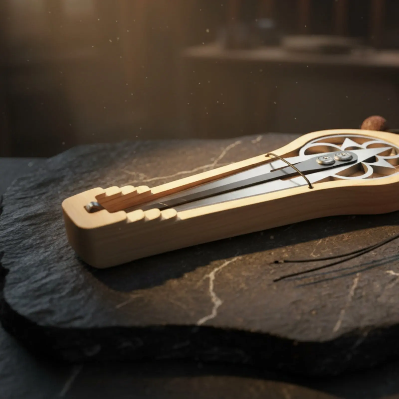 stainless-steel-jaw-harp-long-lasting-jew's-harp-folk-instrument-distinctive-design-music-education-tool-for-beginners