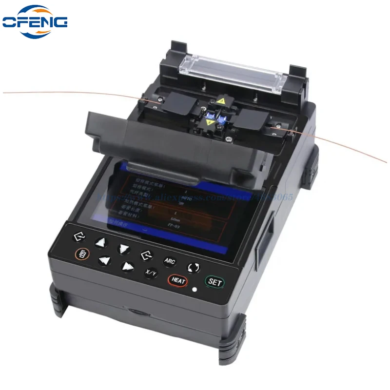 L-115 Hot-melt Multi-function FTTH fusion splicer FL115 Fiber optic splicing machine melt mini size English menu customized