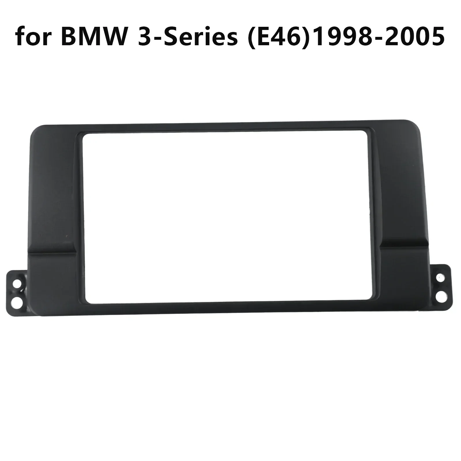 Double 2 Din Radio Fascia Fit For BMW 3 Series E46 1998-2006 Stereo Panel Frame Universal Machine Modified Face Frame