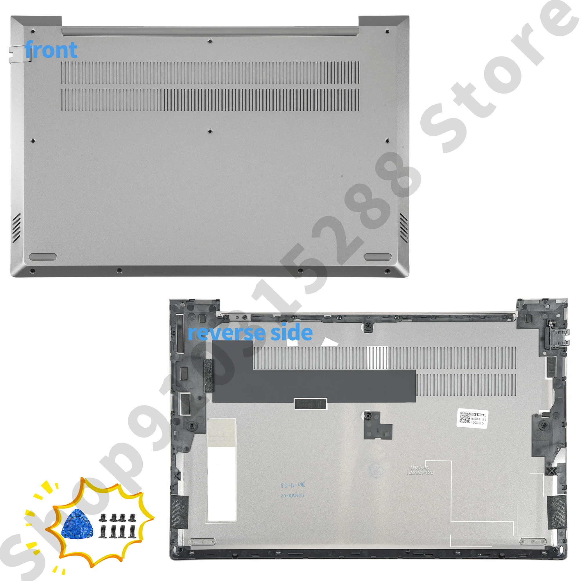 Imagem -05 - Tampa Traseira Lcd para Reparo de Moldura e Hingecover Capa para Thinkbook 14 g3 Acl 14 g2 Itl e Are 5cb1k18593 Novo