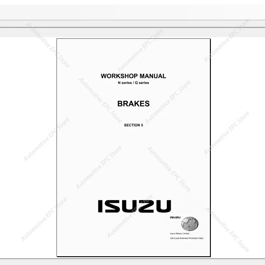 

Руководство по эксплуатации Isuzu CSS-Net World Wide Manual 3.0 [2021] (офлайн)