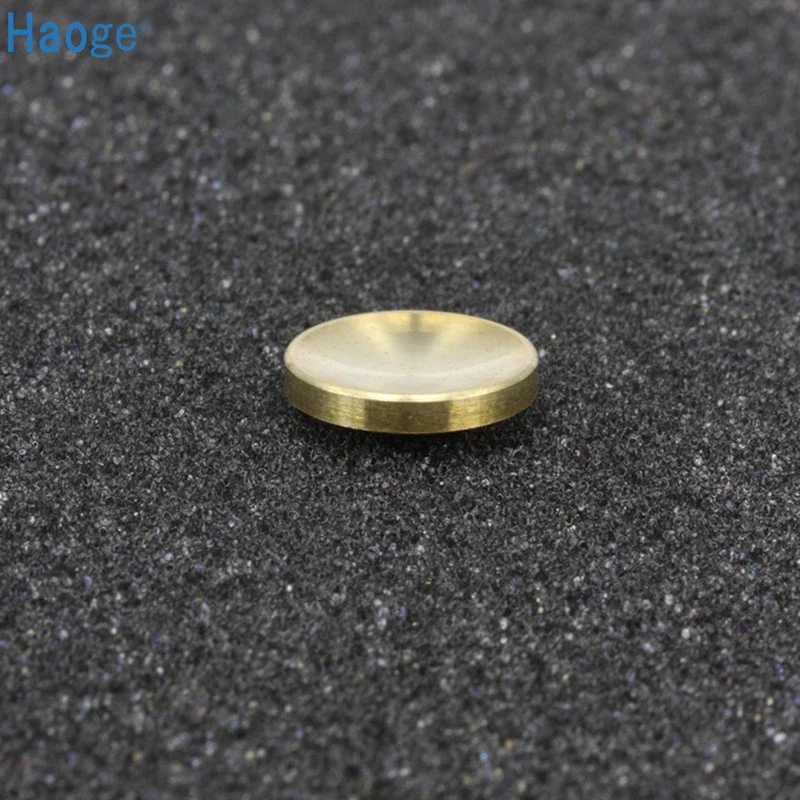 زر تحرير مصراع الكاميرا Haoge لـ Leica Q3 43/Q3/D-LUX8/M11 / M10 / M-10P / M9-P / M9 Type 240/m262 سطح مقعر ذهبي