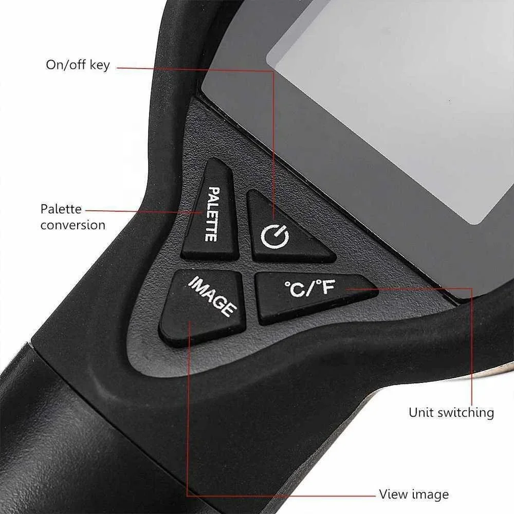 HT-175 Temperature Measuremend HTI thermal imaging Camera 32*32 thermographic camera with 2.0" Color Screen