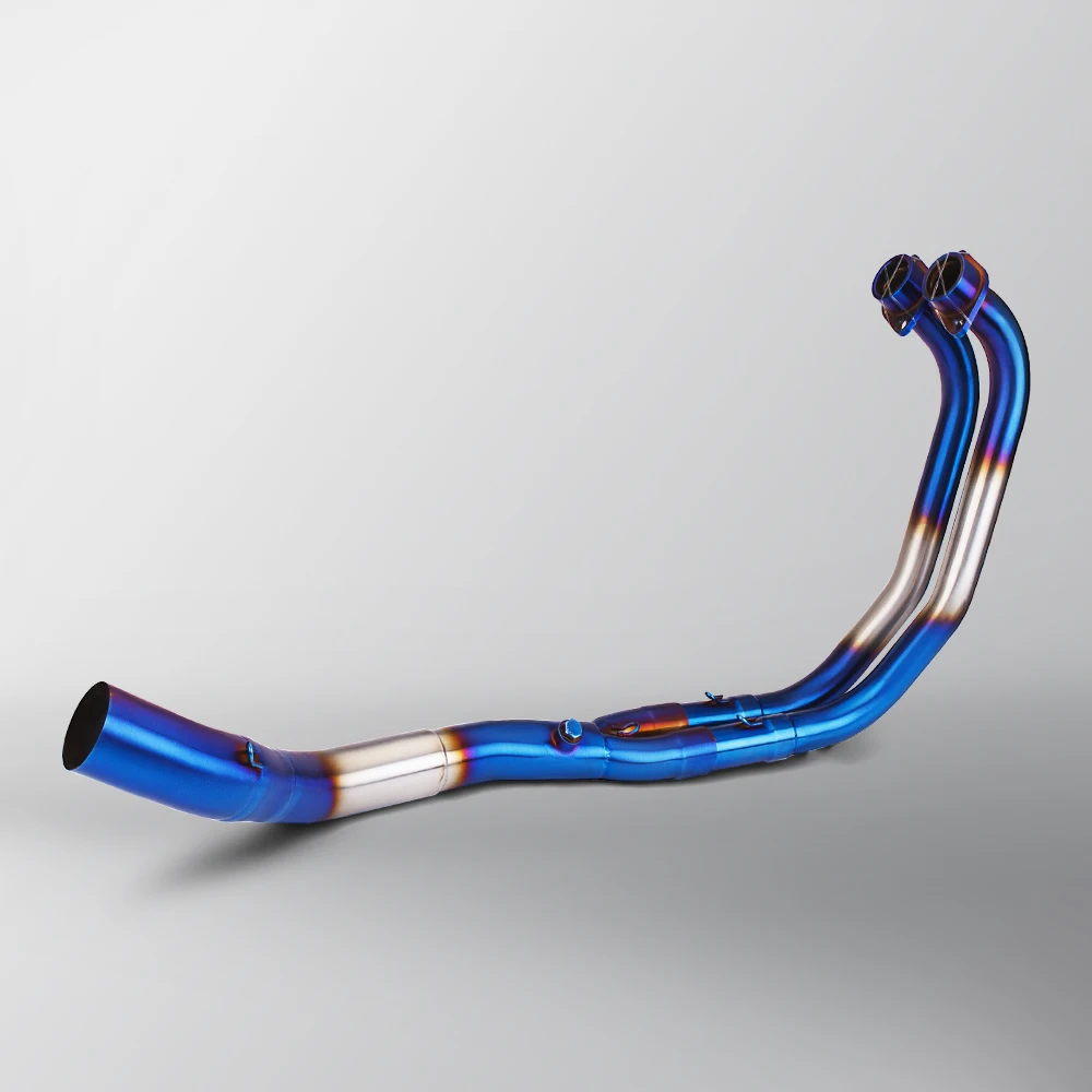 For Yamaha YZF-R3/R25 MT03 MT25 V1 V2 V3 2015-2026 Straight Through Motorcycle Exhaust Manifold 51MM Racing Headers Tube Kit