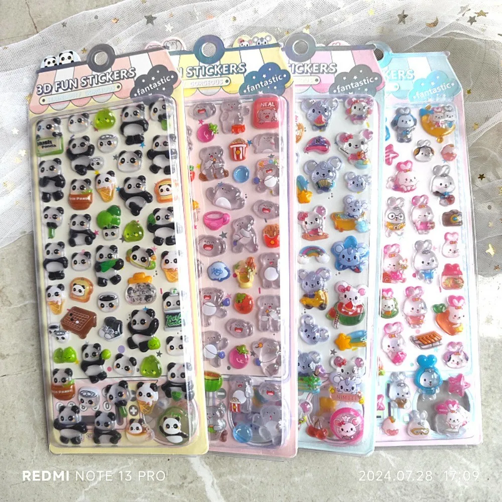 

Набор из 4 объемных 3D-наклеек с животными из кристаллов - Декоративные стикеры для детских блокнотов, чехлов для телефонов, золотые наклейки для сохранения воспоминаний