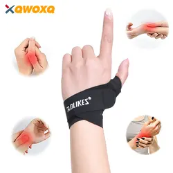 Adjustable Thumb Brace Wristband Wrist Support Strap Wrap Splint Fracture Carpal Tunnel Sports Sprain, Carpal Tunnel Arthritis