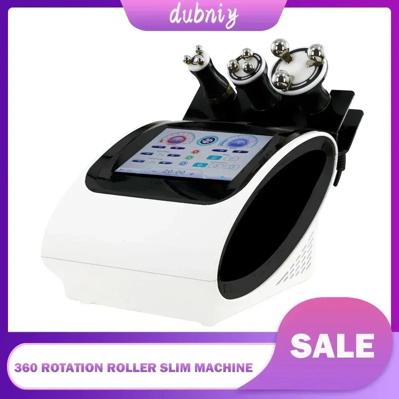 2025 3 In 1 360 Rotation Roller Led Light Body Slimming  3D Face Lifting Skin Tightening Massage Machine