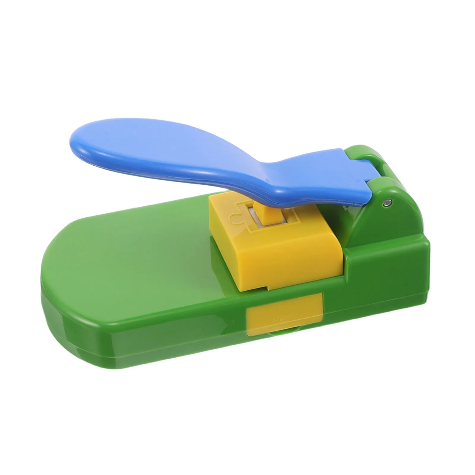 

Puzzle Embosser Cutting Tool Floral Paper Handheld Cutter Embossing Creative Green Jigsaw Maker Machine DIY Parent-child