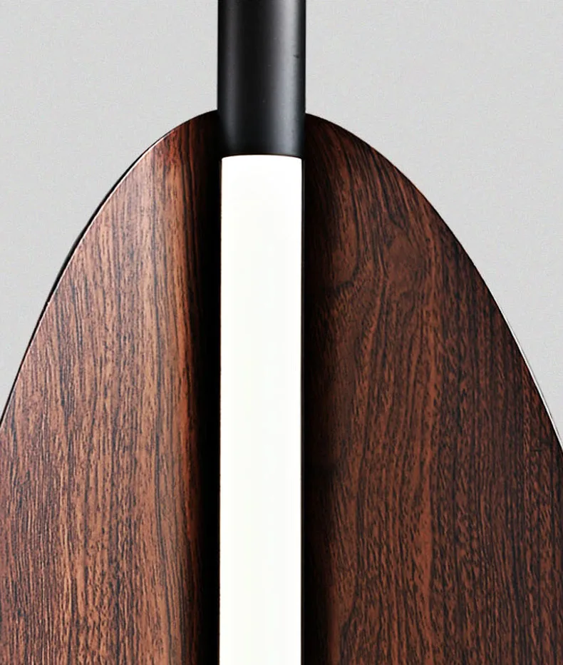 Brown Metal Leaf Home Wall Light