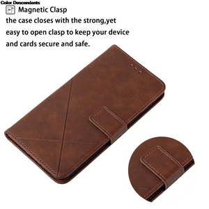 Casing Ponsel Kulit Lipat untuk Redmi Note 13 13C 12 12S 12C 11 11S 10 10S 10A 10C 9 9A 9C 9S Pro 4G 5G Penutup Buku Dudukan Kartu 10 sampul belakang redmi 8 penjualan terbaik - №