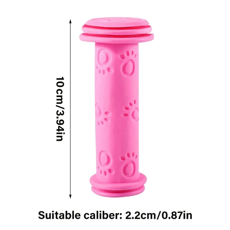 Rubber Handlebar Grips Secure Rubber Grip Comfortable Bike Grip for Girls Bikes