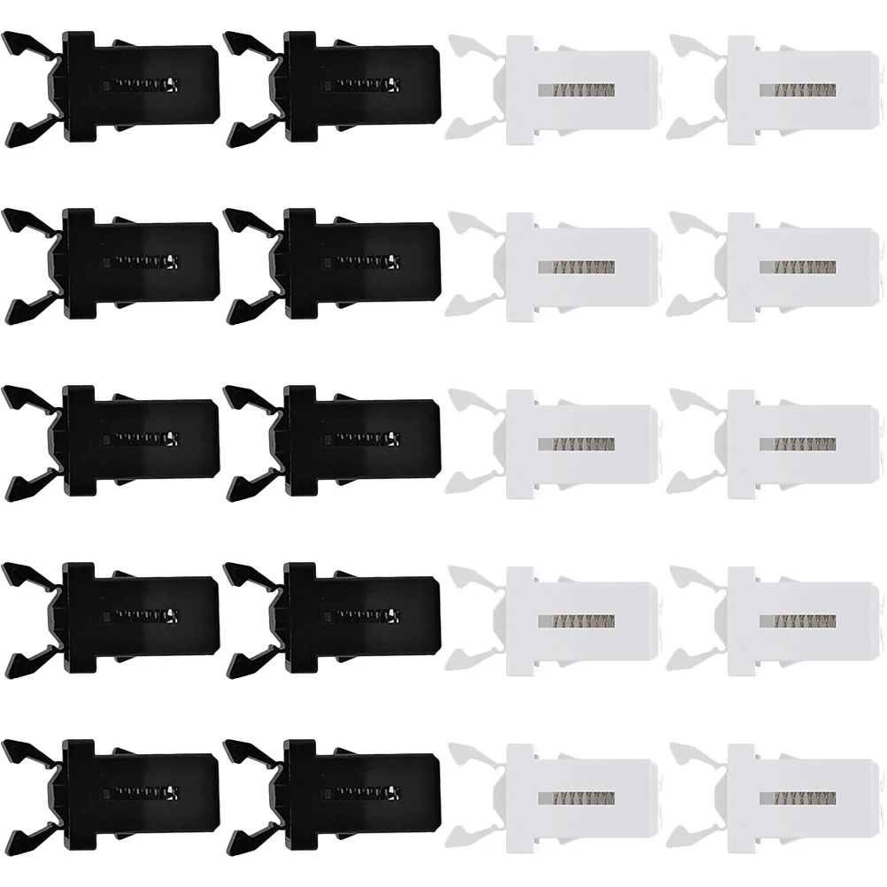 

20pcs Trash Can Accessories Plastic Locks for Bathroom Garbage Cans Fits Most Trash Bins Push Type Switch Lock Practical