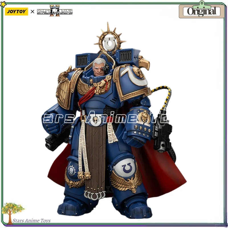 

JOYTOY Warhammer 40000 Ultramarines Marneus Calgar Chapter Master with MKX Gravis Armour and Gauntlets of Ultramar