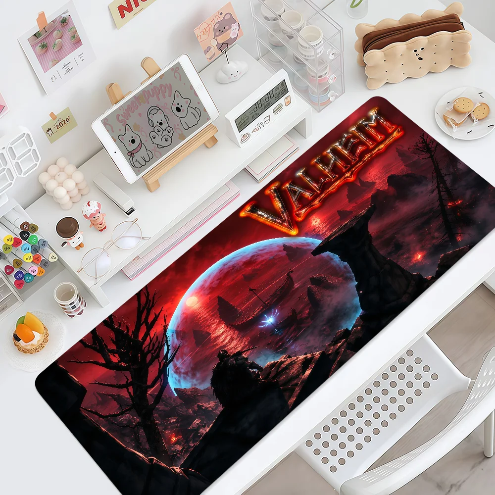 Game Mouse Pad MousePad Non-slip Survival Lockedge Office Student V-Valheim Gaming Thickened Large Writing Pad Cushion