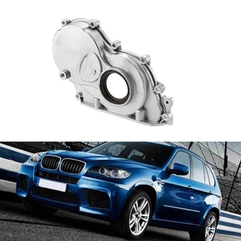 Aluminum Timing Gear Box Cover Camshaft Timing Chain Cover 11148512597 For Bmw F20 F22 F23 F30 F45 Mini F55 14-21