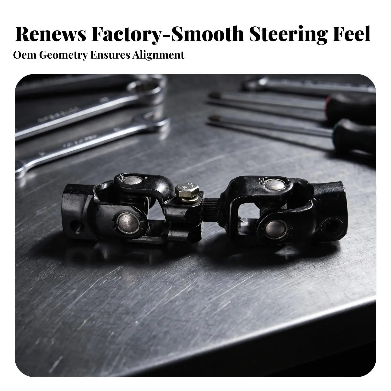 Steering Shaft U Joint Direct Replacement Hardware Easy Installation
