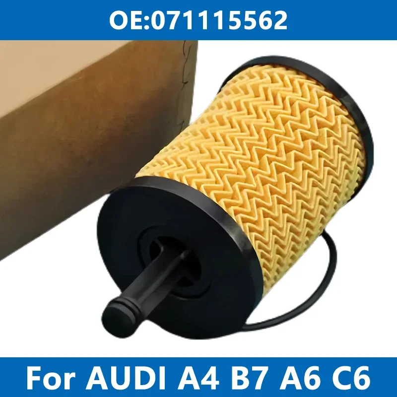 

Car Engine Oil Filter Kit 071115562 For AUDI A2 A3 A4 B7 B8 A5 A6 C6 Q5 TT Avant 1.2 1.4 1.9 2.0TDI 3.2 V6 16V