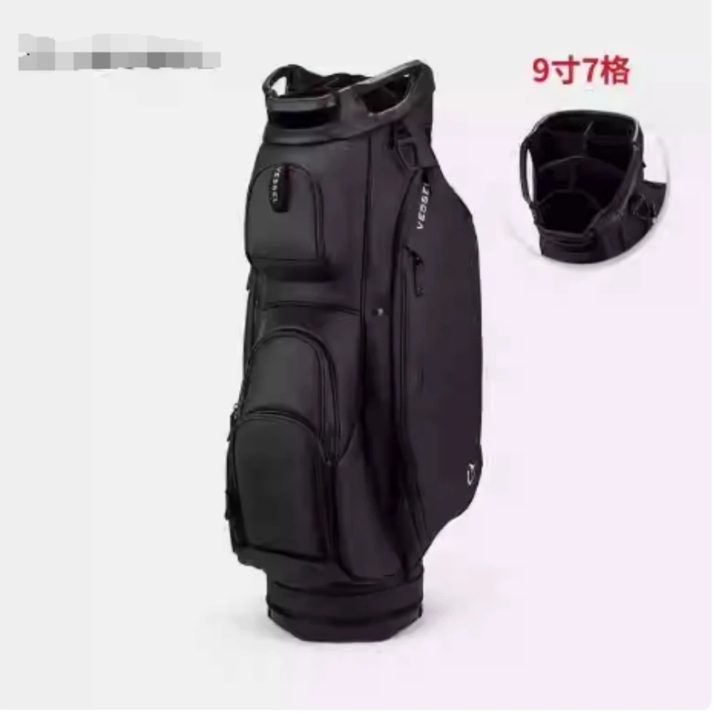 Suitable for VESSEL Golf Bag Leather Waterproof Lightweight Golf Men's Standard Ball Bag Car Bag 9 Inch