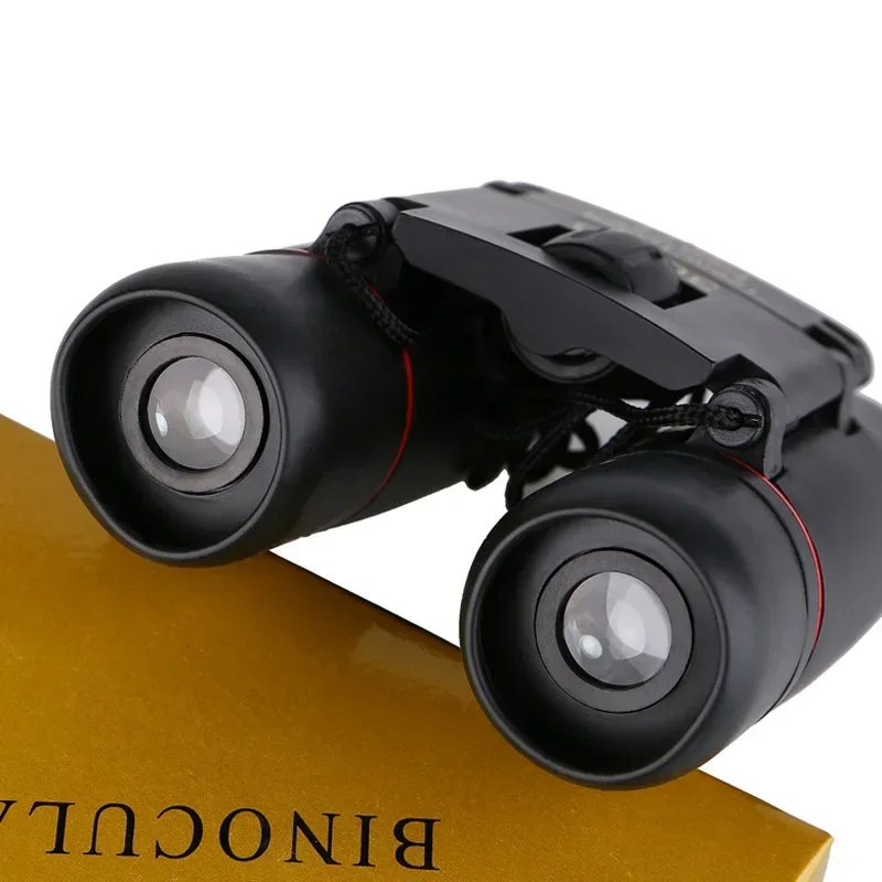 Pocket Mini Binoculars 30X60 High Definition Wide Angle Portable Entry Level Outdoor Telescope For Low Light Night Vision