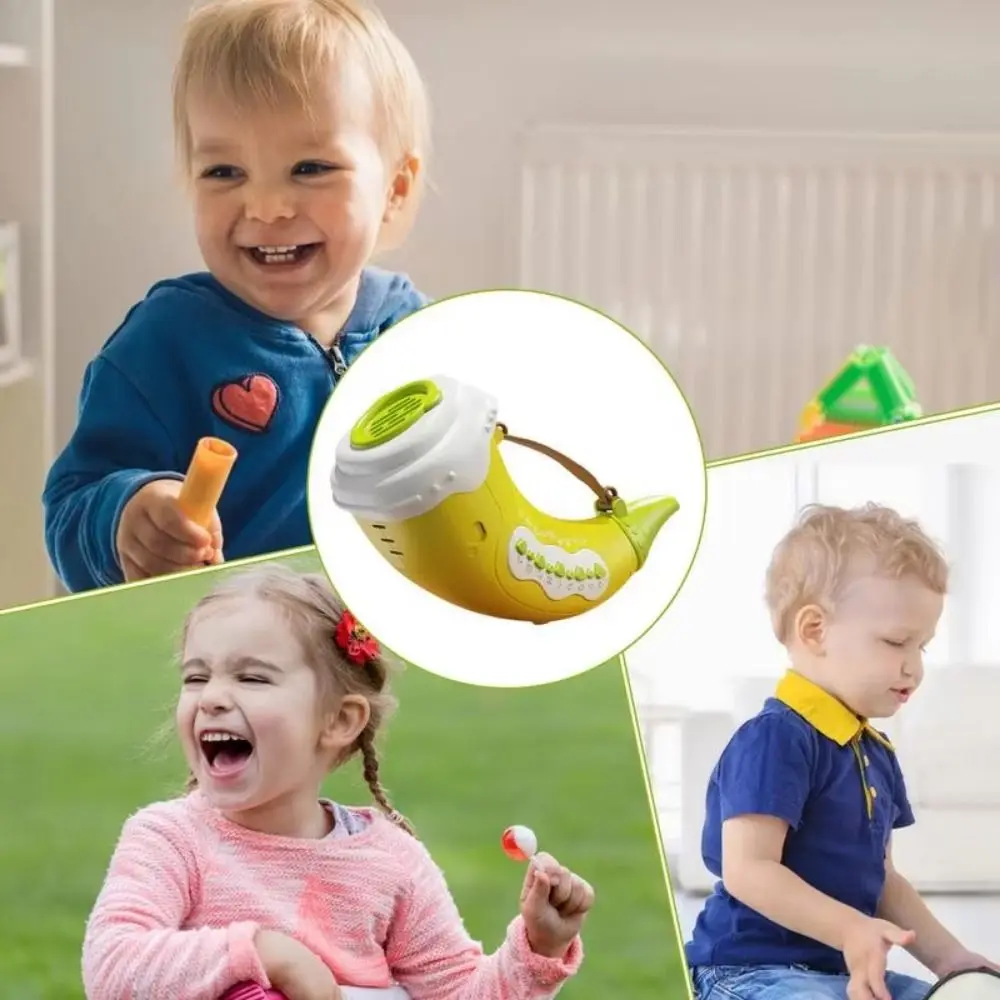 30-Sound Animal Party Whistle Interactive Creativity Kids Instrument Musical Toy Simulation with Straps Lung Capacity Exerciser