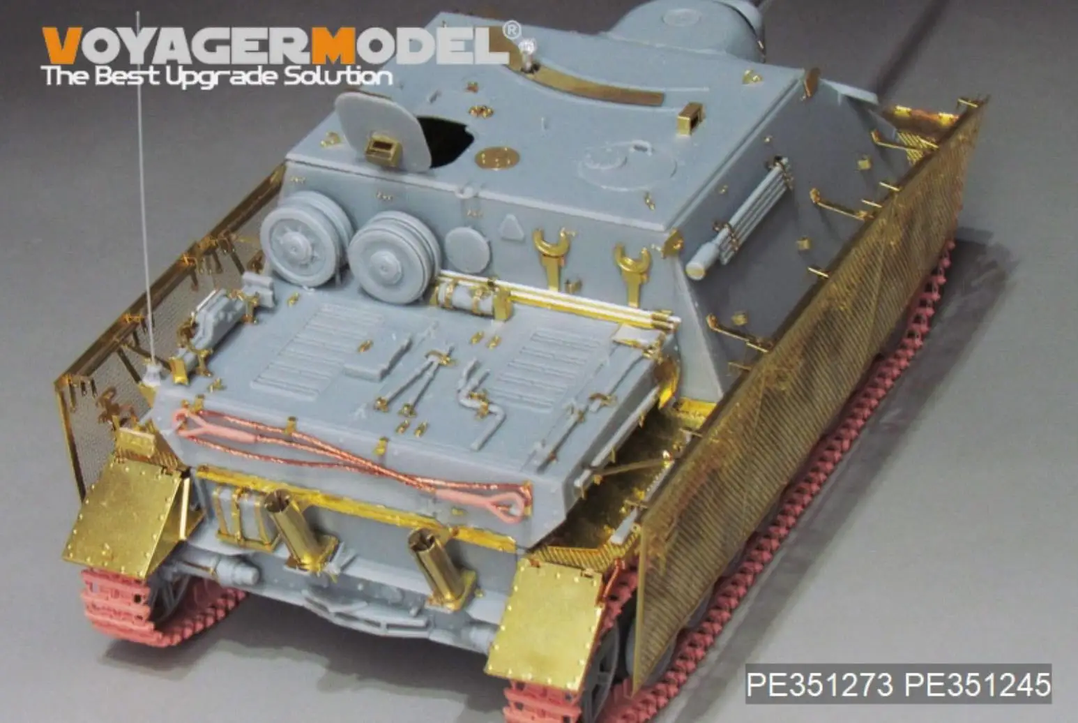 Voyager PE351245 wwi niemiecki Jagdpanzer IV/70(A) ZWISCHEN przegrane błotniki