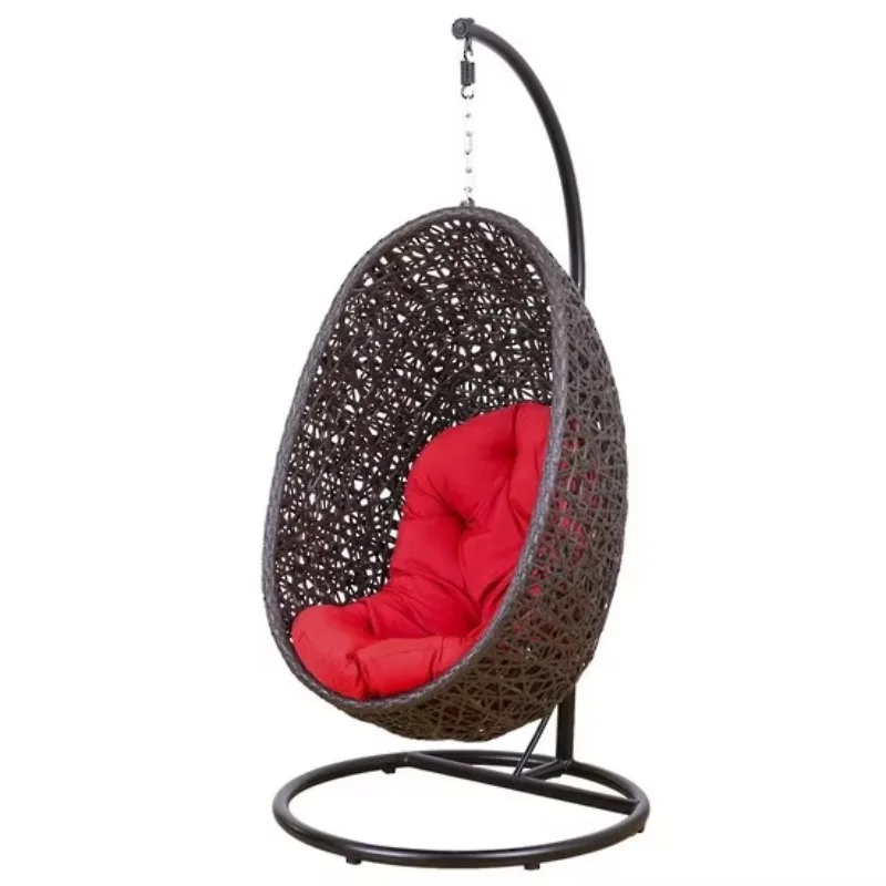 

Swing outdoor garden furniture rattan egg hanging chair