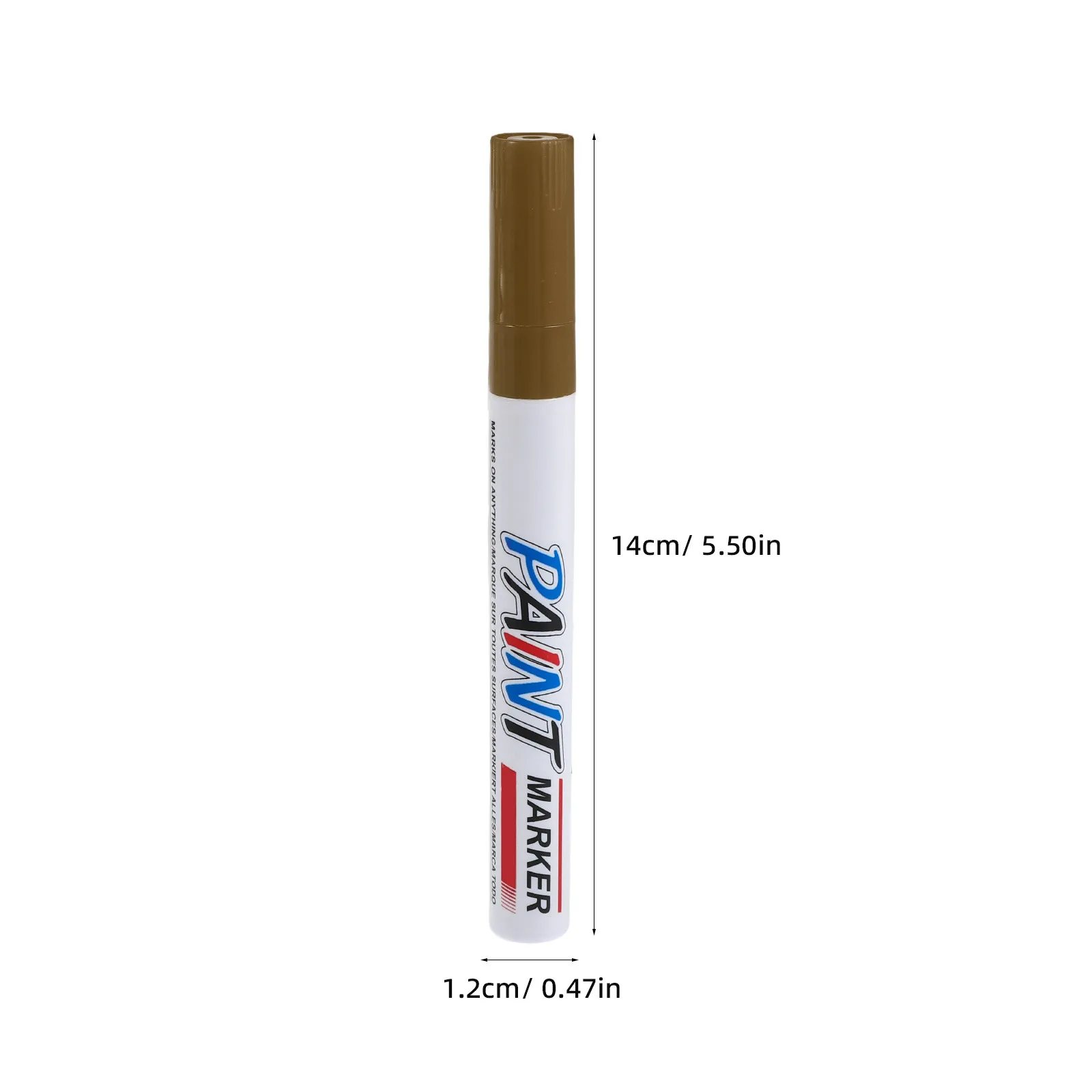 10Pcs Oil Based Permanent Paint Markers Tombstone Marker Pen Stone Marking Pen Headstone Restoration Waterproof Uv Resistant