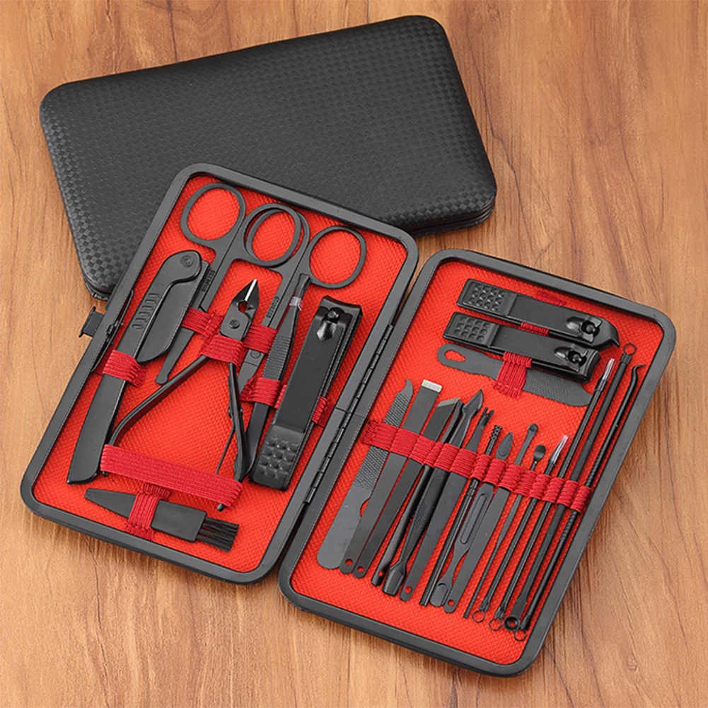 

Nail Clipper Manicure Set Heavy Duty Nail Cutting Tool Kit For Home Travel