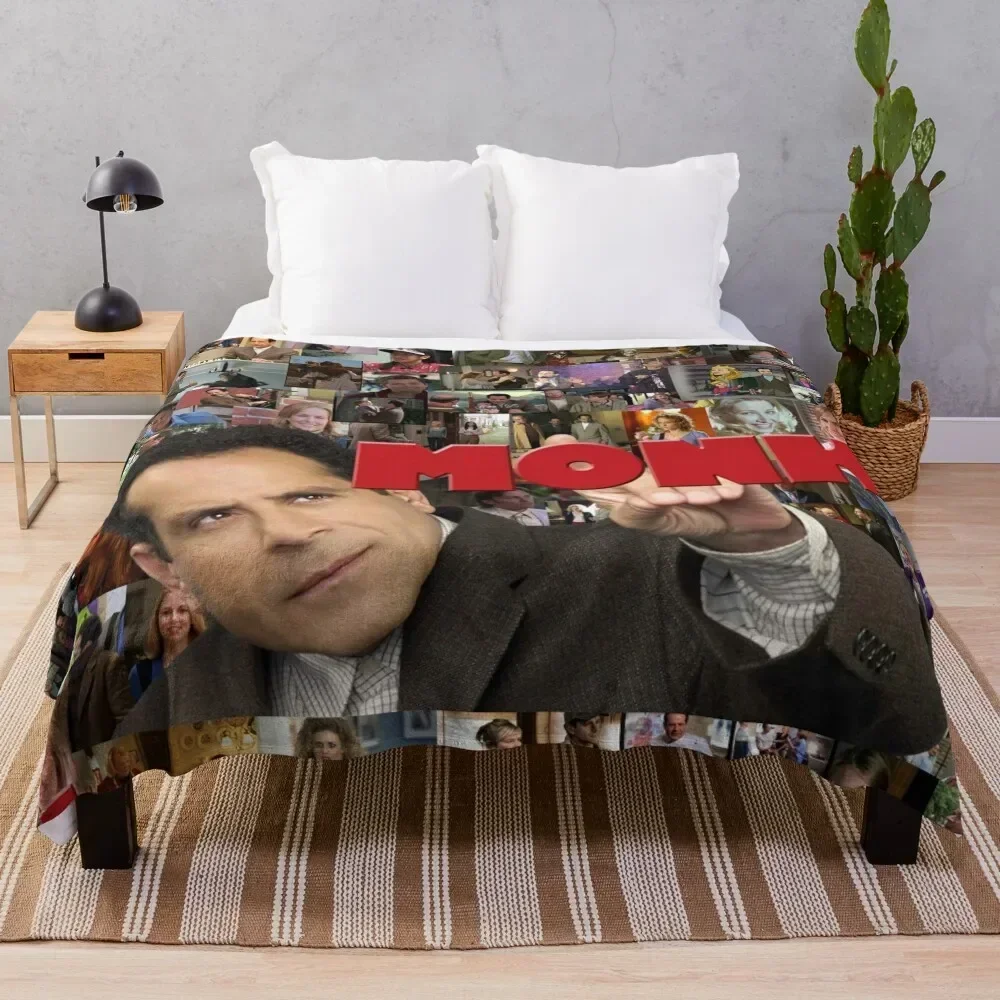 

Adrian Monk Collage Throw Blanket Fluffy Cozy Throw Blanket for Home Decor