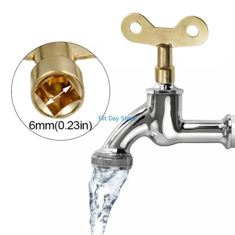 F92C Hệ thống ống nước lỗ khóa Tạm máy Tap vuông Khóa đặc biệt Khóa kim loại