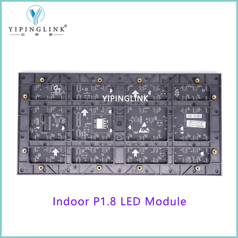 وحدة LED داخلية فائقة الوضوح كاملة الألوان P1.8 مناسبة لشاشة LED لغرفة الاجتماعات في مركز القيادة والإرسال