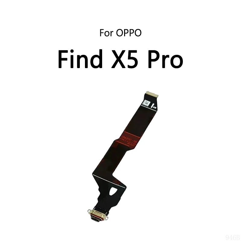 USB Charge Dock Port Socket Jack Plug Charging Connector Flex Cable For OPPO Find X5 Pro X6 X6Pro