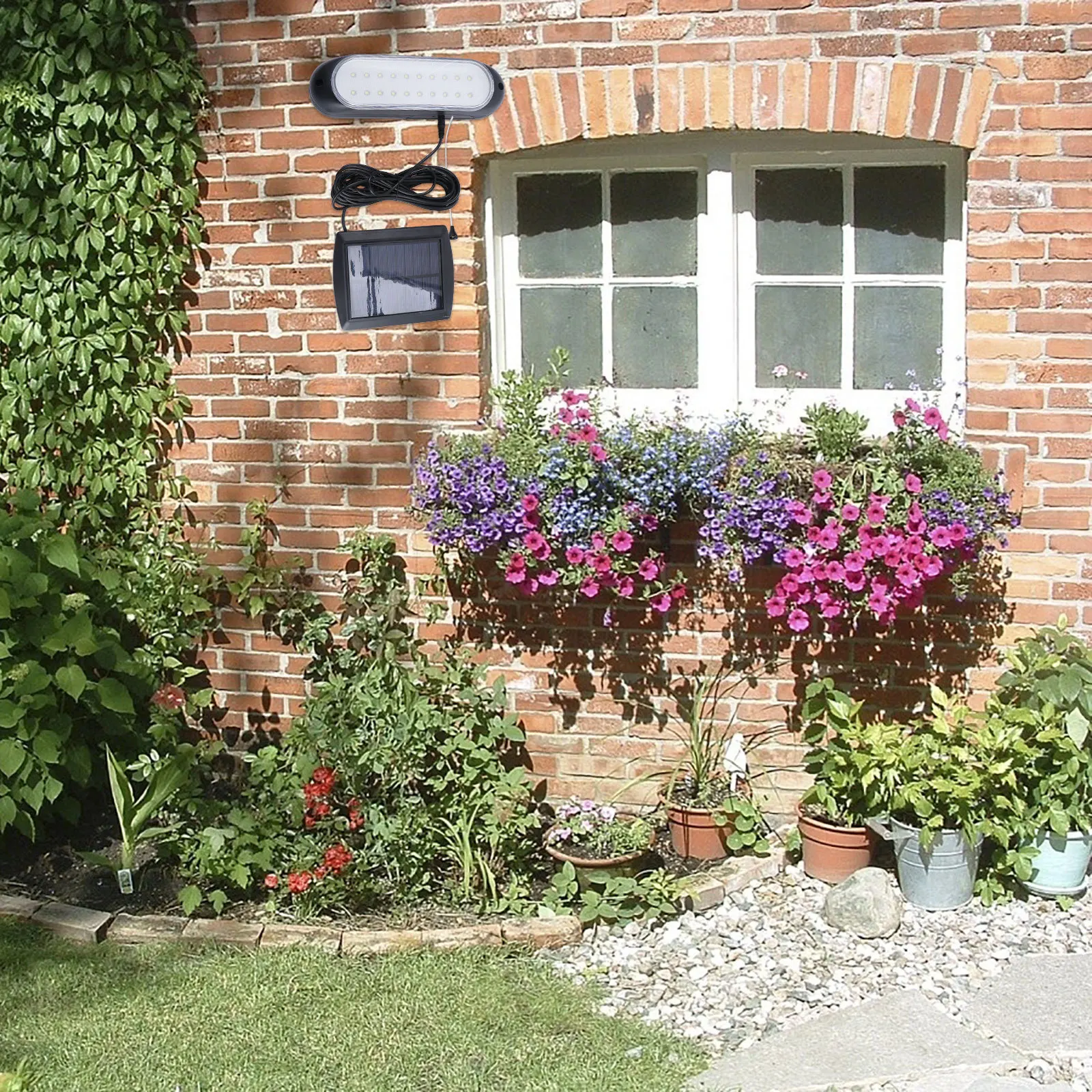 

5M Solar String Lights Waterproof Led Outdoor Decorative Rope Lights For Garden Patio Bedroom Indoor Hanging Light Bar Extension