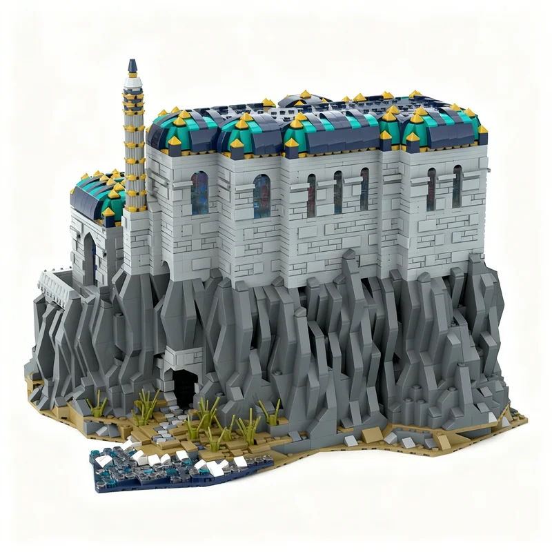6945pcs MOC Oriental Palace Model Building Blocks Architecture Toy Christmas Gift Birthday Education DIY Kids Assemble Creative