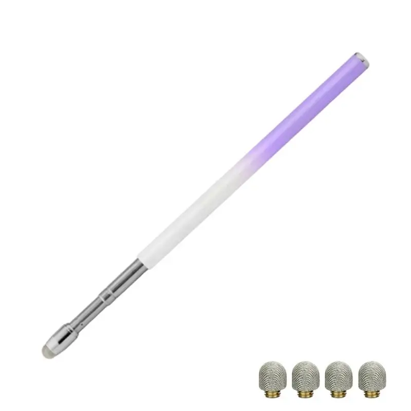 31BA Extendable Capacitive Touch Pen with Metal Body and Soft Tip for Phone Writing, Study Work, and Daily Screen Use