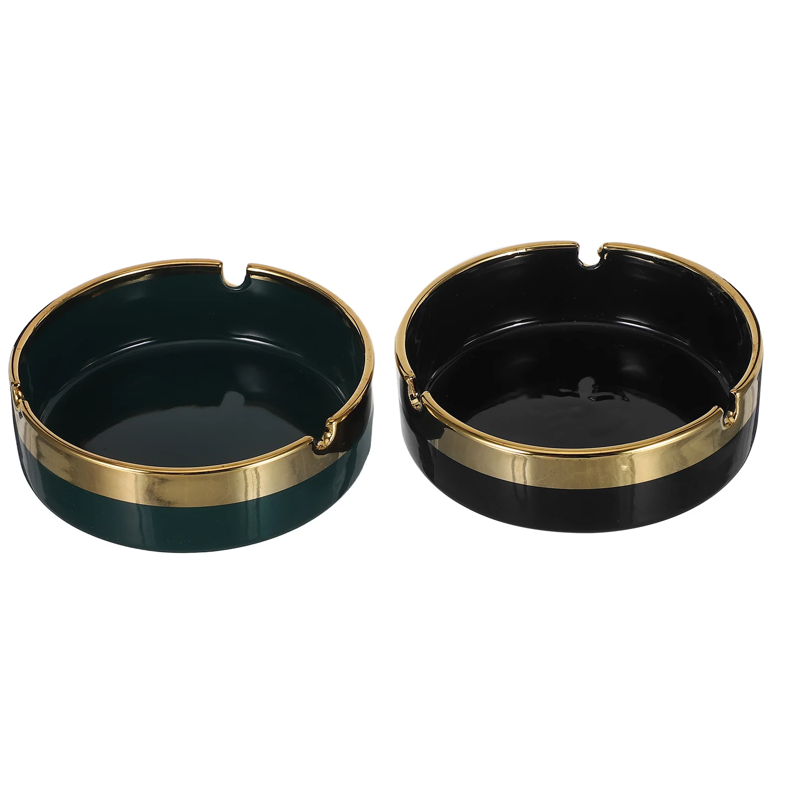 

Light Luxury Ceramic Ashtray Desktop Ornament Holder for Outdoor Use Decoration Bowls Smoking Container