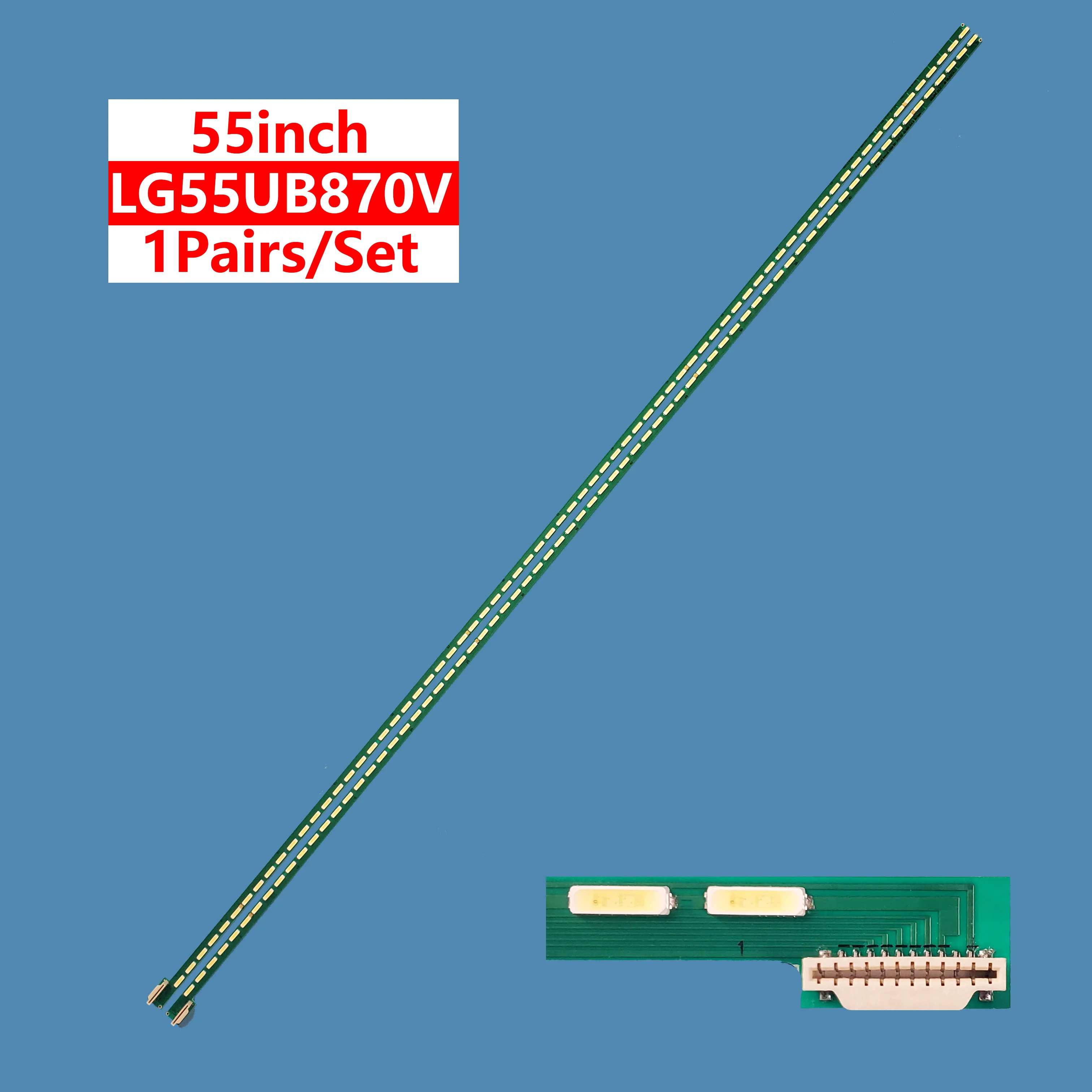 LED backlight strip for 55inch TV LG 55“ V15 CV UD REV0.4 6 LR 6916L-2122A 55UB870V 55UB850V 55UB8200 55UB8500 55UB830V 55UB8250