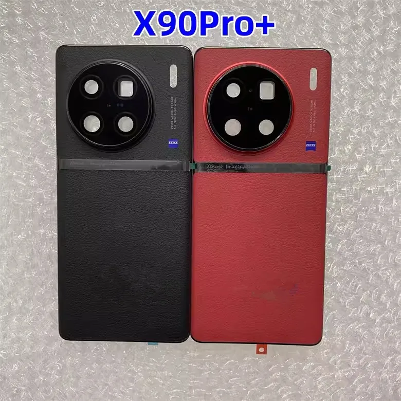 

X90Pro+ Housing For Vivo X90 Pro Plus 6.78“ Battery Cover Repair Replace Back Door Phone Rear Case + Camera Lens