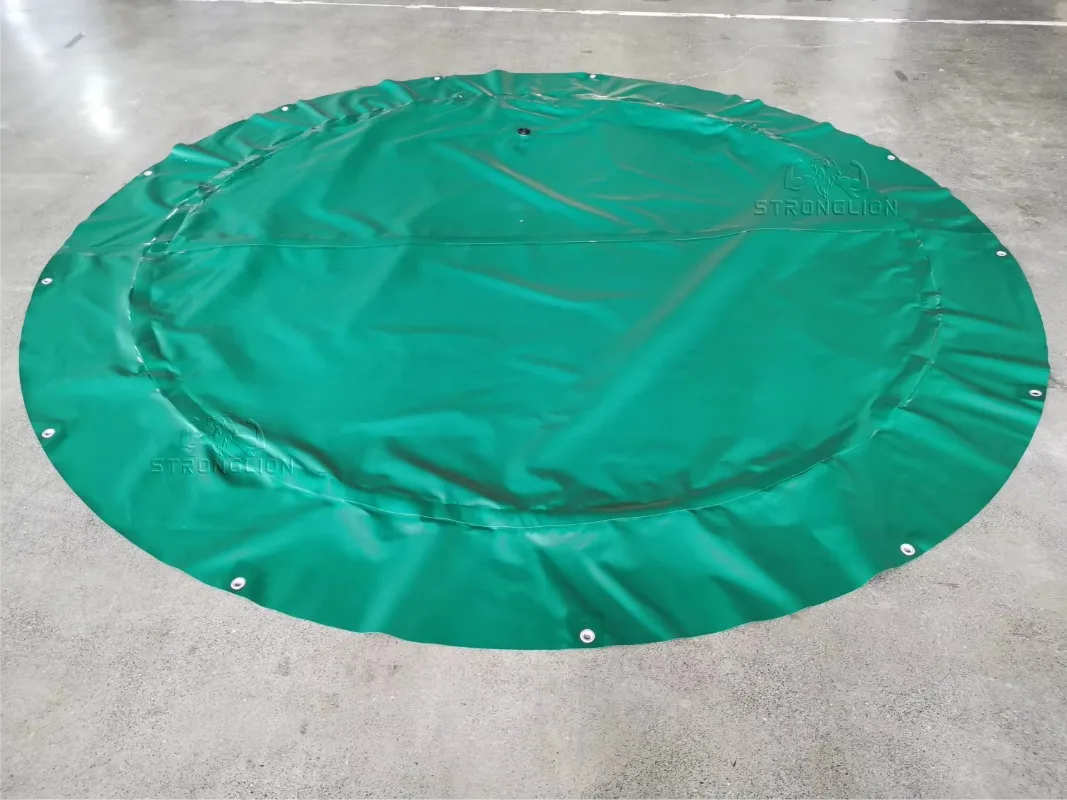 PVC Swimming Pool Safety Pool Cover Inflatable Pool Cover