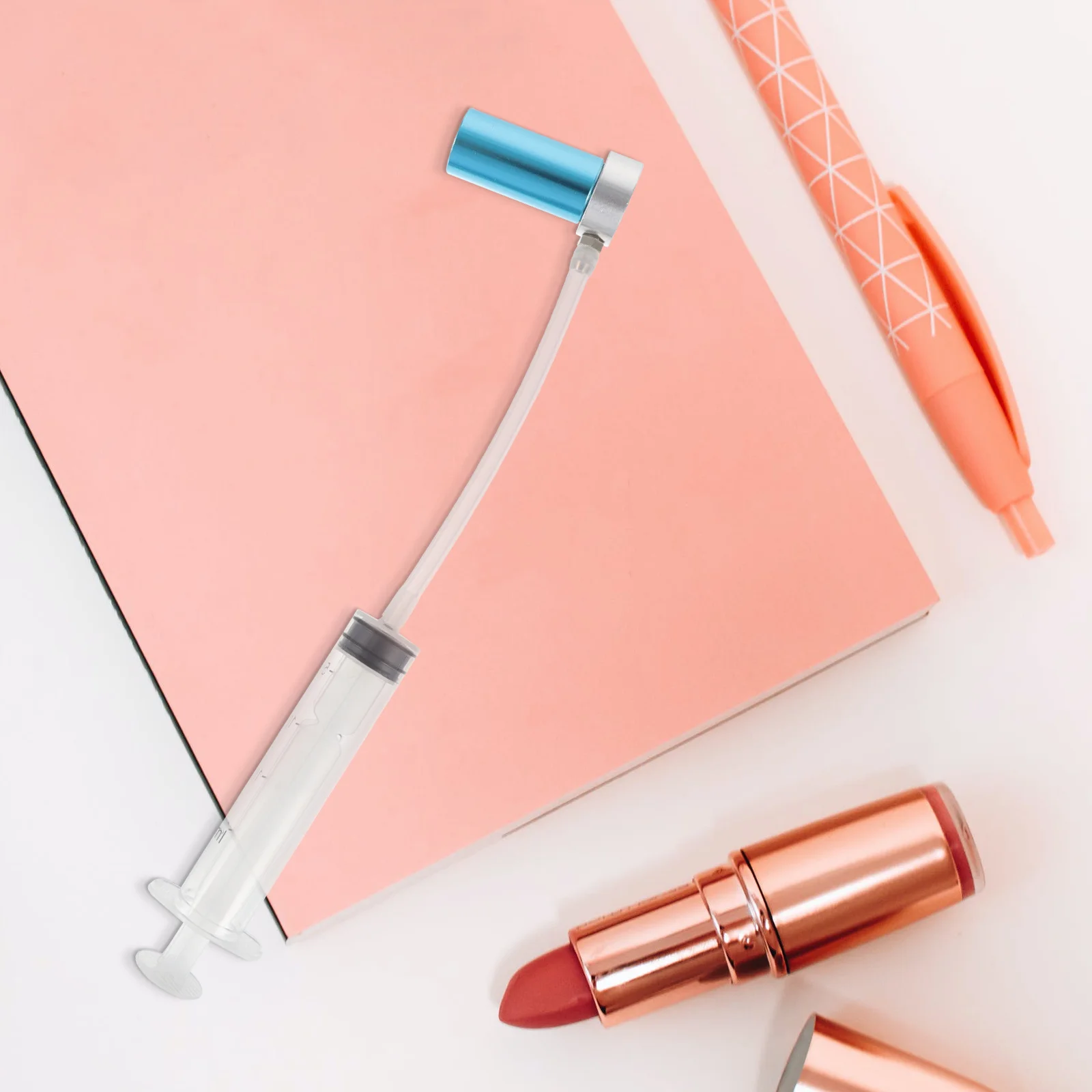 2Sets Lippenstiftform DIY Silikonform Werkzeugset langlebig sicher für handgemachte Lippenbalsam Handwerk machen Zubehör