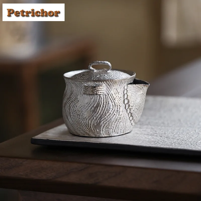 

160 мл позолоченный серебряный ручной чайник ручной работы чайник для заварки чая чайник с ситечком китайский чайный сервиз аксессуары украшения