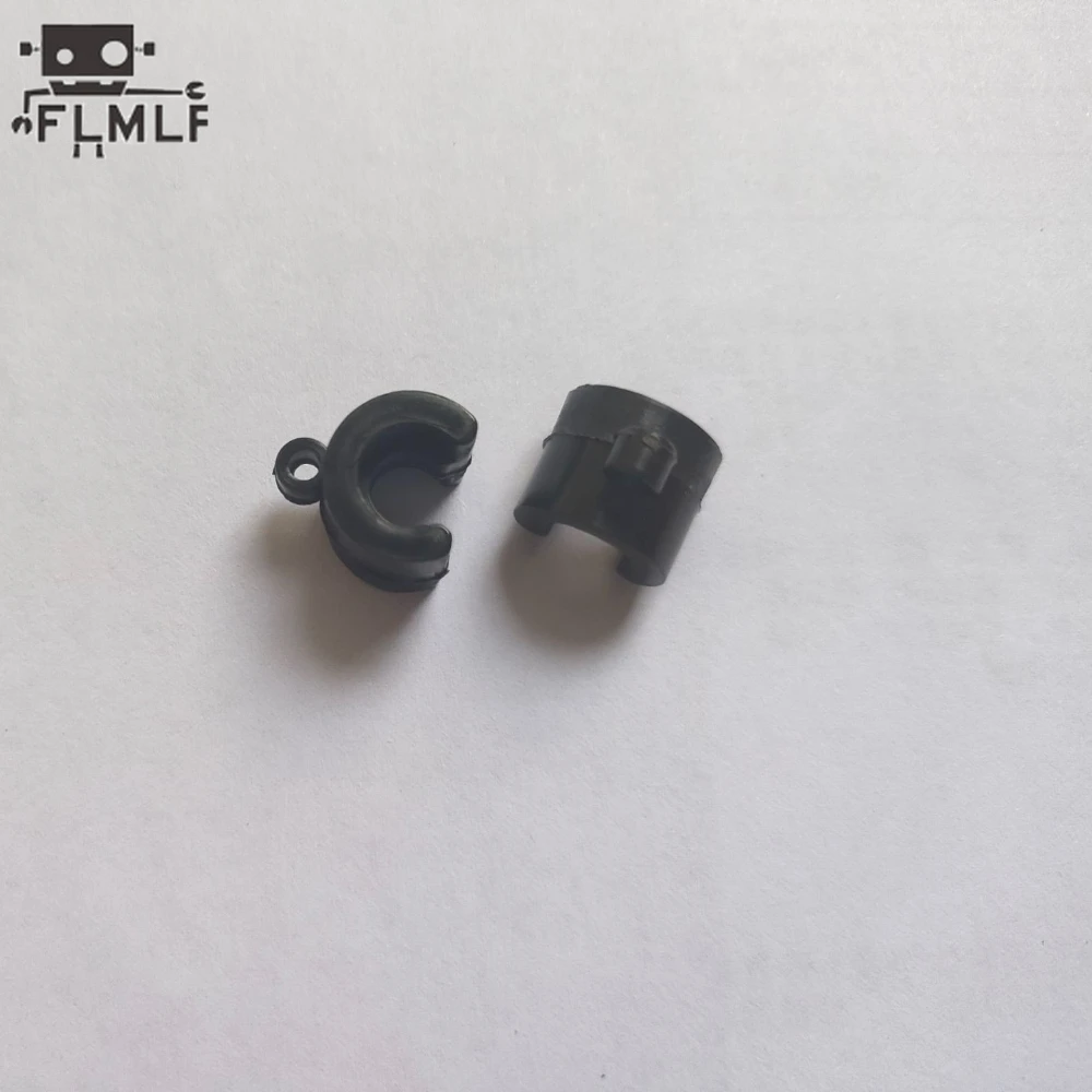 1/5 HPI ROVAN ROFUN KM GTB BAJA 5B SSバギー用プラスチックフロントバンパーマウントスペーサーガード固定クリップカード