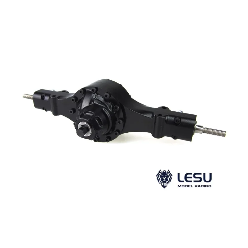 LESU Q-9023 RC Parts Metal Rear Axle for 1/14 Scale Remote Control Tamiyaya DIY Model RC Tractor Truck Electric Car Accessories