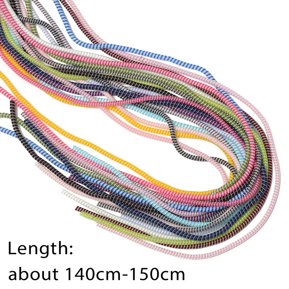 TPU 소재 USB 커버 패션 전화선 케이블 보호 로프 보호기 데이터 라인 케이스