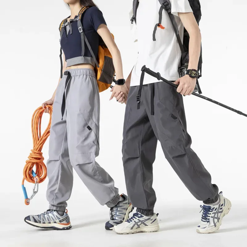 

Модные мужские осенние брюки для рабочей одежды с несколькими карманами, новые уличные свободные брюки для спецодежды